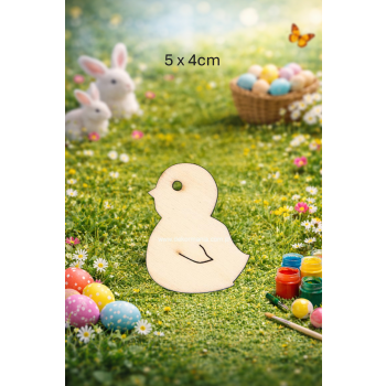 Kurczak 5cm, sklejka 3mm